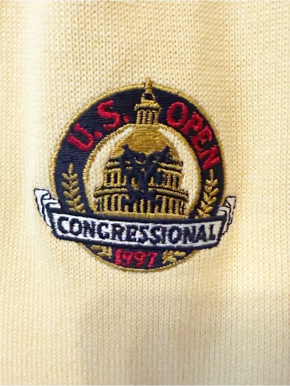 Cutter & Buck | Vintage Men’s 1997 U.S Open Congressional Cotton sweater vest XL